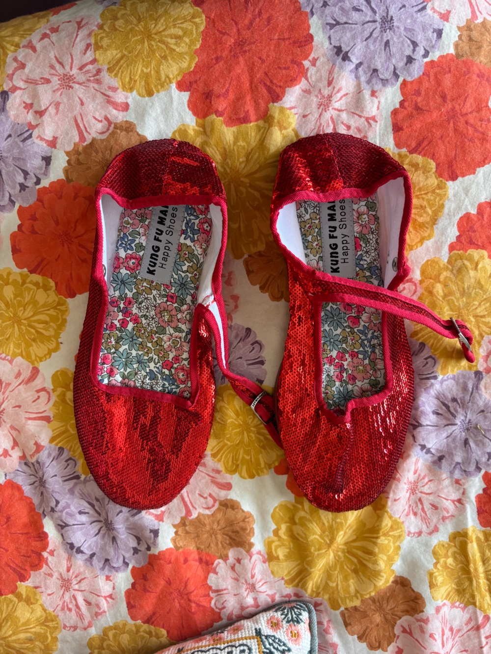 Kung Fu Mary flats